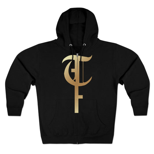 TO FIGHT FOR-"Key Logo"-Unisex Zip Hoodie